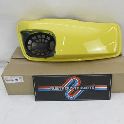 Harley-Davidson OEM NIB Left Saddlebag Speaker Assembly, Yellow 902008