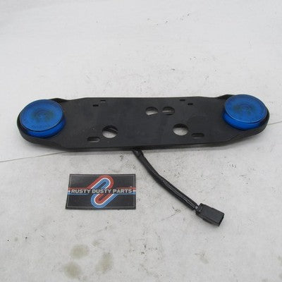 Harley OEM 05-13 Touring Police Marker Light License Plate Bracket 600