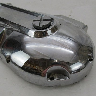 Harley OEM 71-76 Ironhead Sportster Chrome Outer Primary Cover w/ Bolt