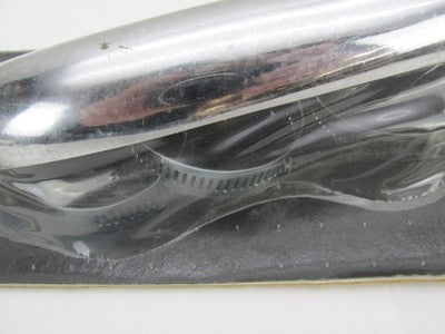 Harley Davidson Custom Chrome Rear Heat Shield for CCI Crossover Syste