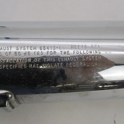 Pair of Harley Davidson OEM Stock Chrome Exhaust Mufflers 00-06 Softai