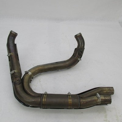 Harley OEM 12-17 Dyna FXDF FXDWG Catalytic Exhaust Headers w/ Shields