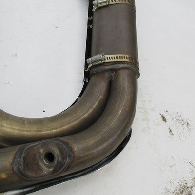 Harley OEM 12-17 Dyna FXDF FXDWG Catalytic Exhaust Headers w/ Shields