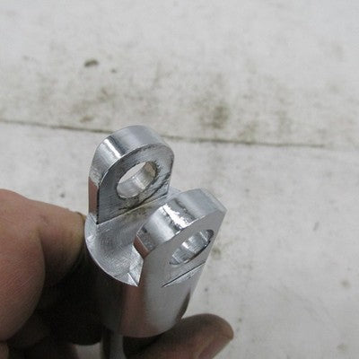 Harley OEM Chrome 04-22 Sportster XL Front Rider Footpeg Clevis Mount