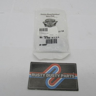 Lot of 5 Harley-Davidson OEM NOS 5/16" x 1-1/8" x 5/64" Flat Washers 6