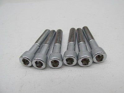 Lot of 6 Harley Davidson Genuine NOS 1/4"-20 X 1-3/4" Hex Socket Screw