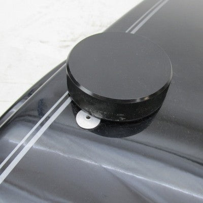 Harley OEM 93-13 Touring Police Left Saddlebag Lid Black Pinstripe 906