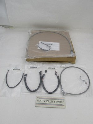 Magnum Shielding NOS XR Handlebar Installation Kit, SS/Chrome 0662-107