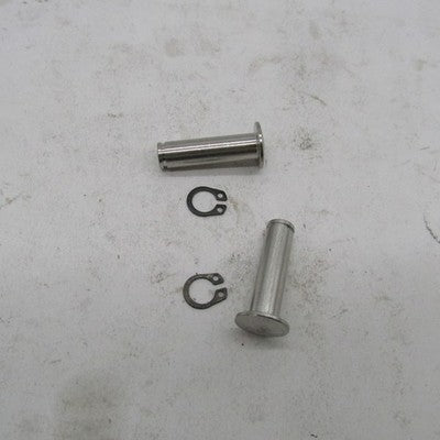 Set of 2 Harley-Davidson OEM Hand Control Pivot Pins & Circlips 45032-