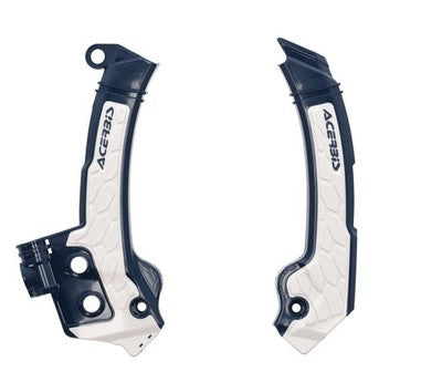 Acerbis X-Grip Frame Guard Blue/White 2979601006