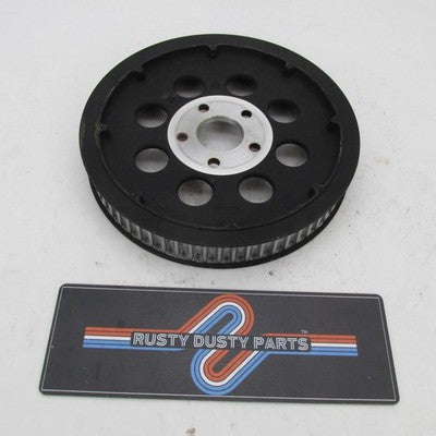 Harley OEM Big Twin 65-Tooth 1.5" Rear Drive Belt Pulley Black 40315-9
