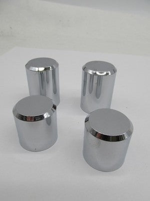 Pro Pad NOS 4 Docking Station Caps, Smooth Chrome 3550-0298 | CDSC-SMT