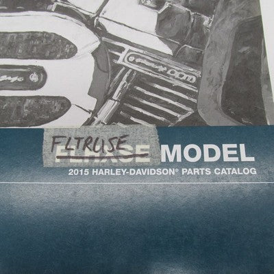 Harley Davidson OEM 2015 FLTRUSE Model Parts Catalog Official Manual 9
