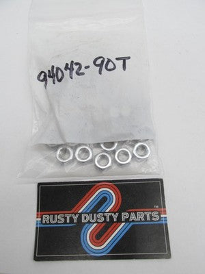 LOT of 24 Harley Davidson NOS Hex Nut, 5/16-18, Chrome 94042-90T