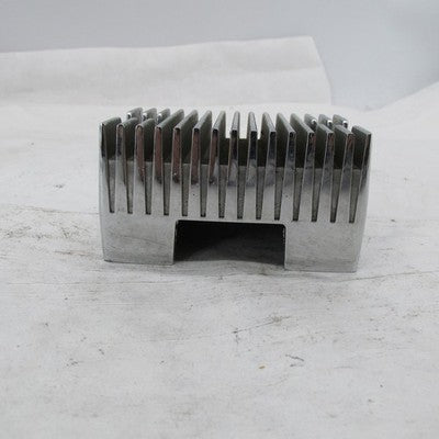 Harley Davidson Genuine Chrome Finned Voltage Regulator Cover