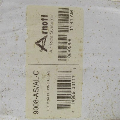 Genuine Harley-Davidson OEM NOS Arnott Chrome Adjustable Air Shocks 90