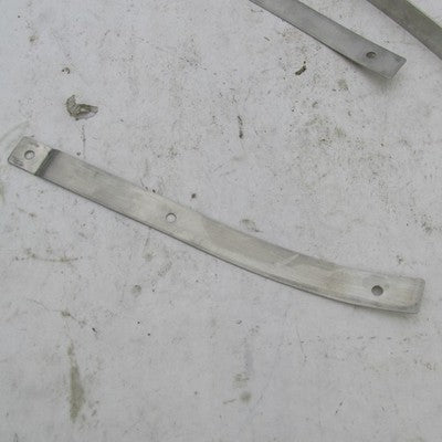 3pcs Harley Davidson OEM Outer Windshield Bracket Straps Trim w/ Brace
