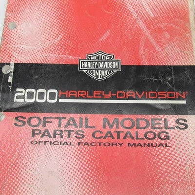 Harley Davidson OEM 2000 Softail Models Parts Catalog Factory Manual 9