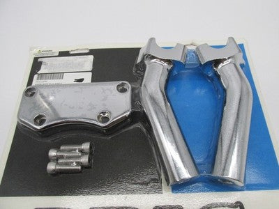 Drag Specialties NOS Harley 5.5" Handlebar Riser w/ Top Clamp Kit 0602