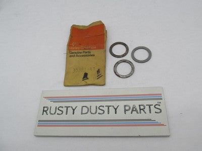 Lot of 3 Harley Genuine Low & Second Gear End Thrust Washers .060" 353