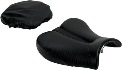 Saddlemen Gel-Channel Track One-Piece Solo Seat with Rear Cover 0810-0