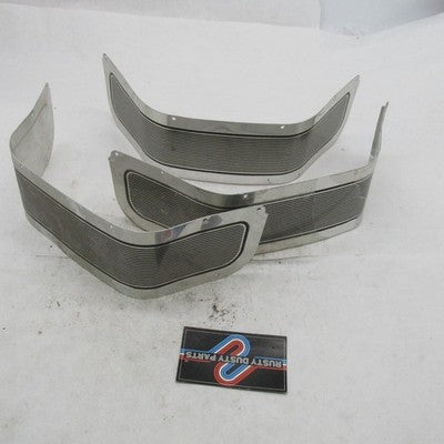 Lot of 3 Harley Davidson OEM Ribbed Fender Trim Skirts 59231-86