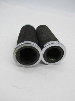 Pair of Harley-Davidson Chrome Foam Handlebar Grips
