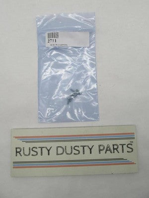 Lot of 6 Harley-Davidson Genuine NOS Chrome Panhead Screws 2711
