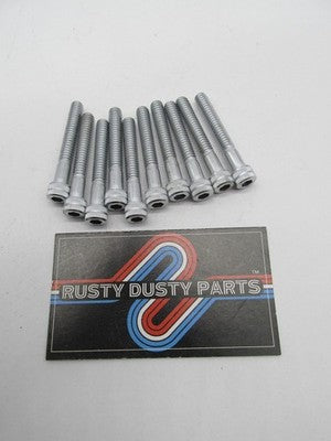 Lot of 10 Harley Davidson Genuine NOS 1/4"-20 X 1-3/4" Hex Socket Scre