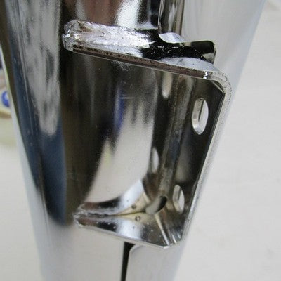 Pair of Harley OEM Stock 18-24 Softail Chrome Slip-On Mufflers 6490045