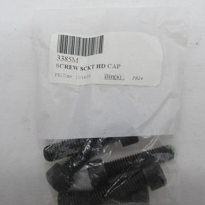 Lot of 5 Harley-Davidson OEM NOS Black Hex Socket Head Cap Screw 3385M
