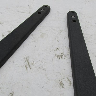 Pair of Harley Wrinkle Black Rear Fender Supports Night Train 59066-03