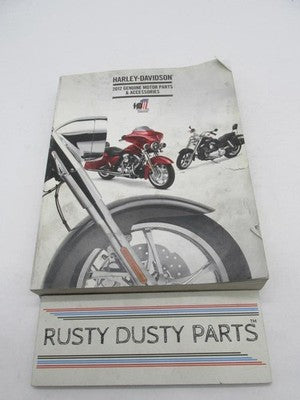 Harley-Davidson Genuine 2012 Motorcycle Motor Part and Accessories Catalog Book