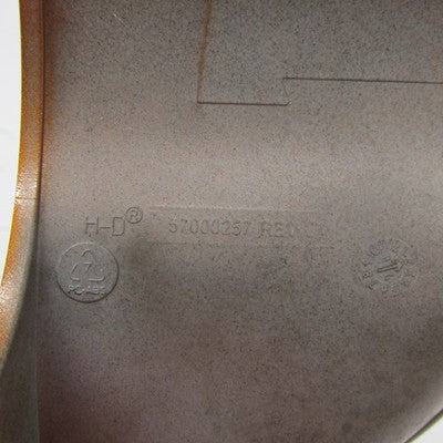 Harley OEM 14-23 Touring Batwing Outer Fairing Skirt, Metallic Orange
