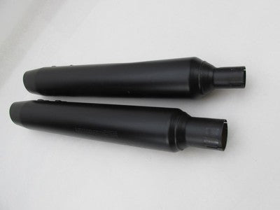 Pair of Harley-Davidson Genuine 17-22 Black Exhaust Mufflers 64901269