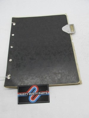 Honda Official Factory 1973 CT90 K1 2nd Edition Parts Catalog Book