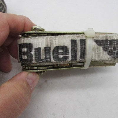 Lot of 2 Genuine Buell Factory Tie Down Ratchet Straps