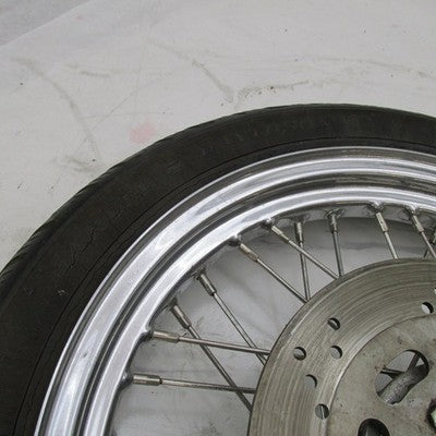 Harley-Davidson Genuine OEM 19" Spoke Front Wheel w/ Dual Disc Hub 436