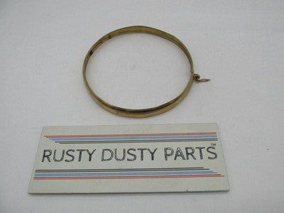 Harley Davidson Genuine 6" Rare Gold Headlight Trim Ring