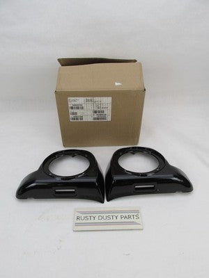 Harley Davidson Genuine NOS Color Matched Boom Speaker Enclosure Kit