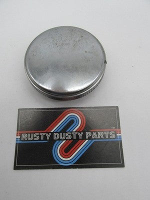 Harley Davidson Chrome Vented Screw-In Gas Cap Knurled Aftermarket