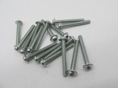 LOT of 16 Harley NOS 10-24 x 1-1/2" Torx Round Washer Head Screws 3666