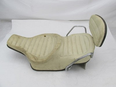 Harley Davidson 1977-82 Shovelhead Cream Comfort Flex Buddy Seat 52516