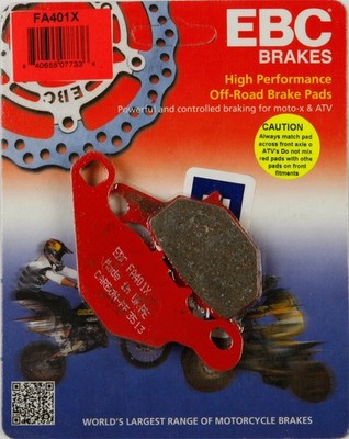 EBC X Series Carbon Brake Pads FA401X