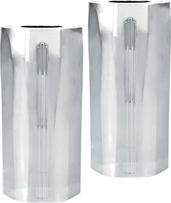 Performance Machine Slider Cover Set Chrome 0208-2045-CH