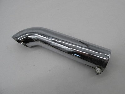 Harley-Davidson Chrome Turn Down Exhaust Tip 1.75" Diameter 9" Long
