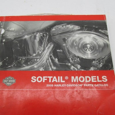 Harley Davidson Official Factory 2005 Softail Models Parts Catalog 994