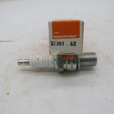 Pair of Harley Davidson Genuine NOS Aermacchi No. 8 Spark Plug 32301-6