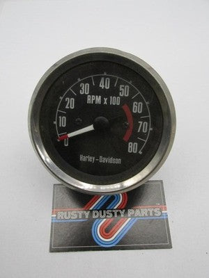 Harley Genuine FX XL Nippon Seiki 8K 8000 RPM Tach Tachometer Gauge FO