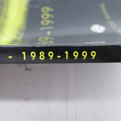 Harley Davidson Official Factory 1989-1999 Painted Catalog Manual Book